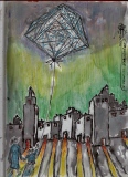 Le principe d'Archimède - Croquis-dessins-- ext..